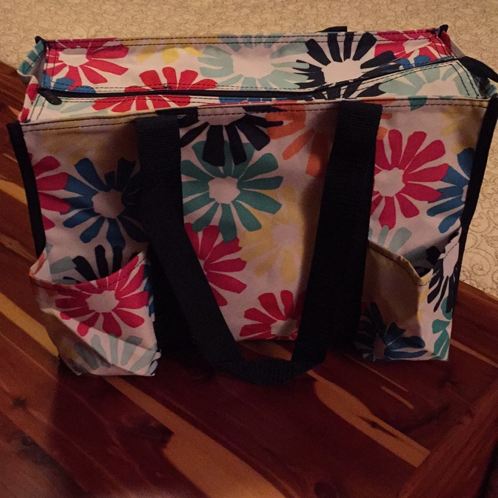 Thirty-One Zip-Top Organizing Utility Tote